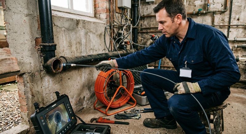 Cctv Plumbing Inspection in Conroe, TX