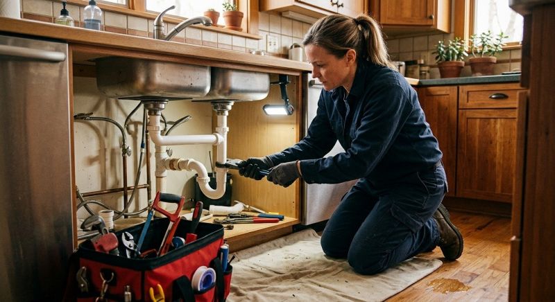 Kitchen Plumbing Installation in Denver, CO