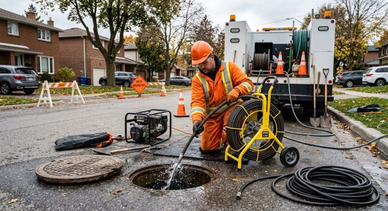 Sewer Line Clearing in Denver, CO