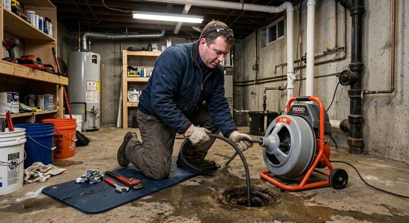 Basement Drain Clearing in Denver, CO