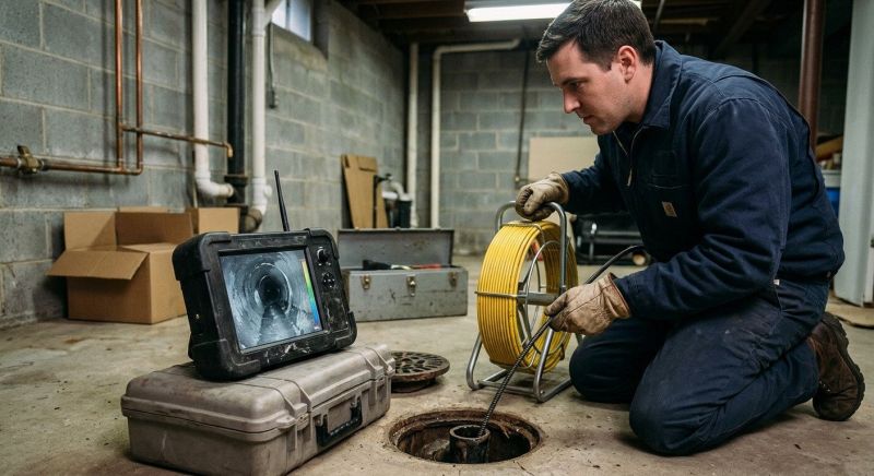 Drain Camera Inspection in Woodbridge, VA