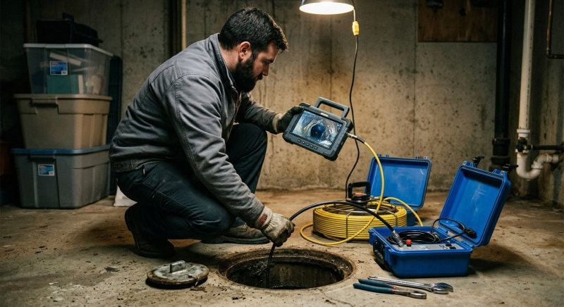 Drain Camera Inspection in Stafford, VA