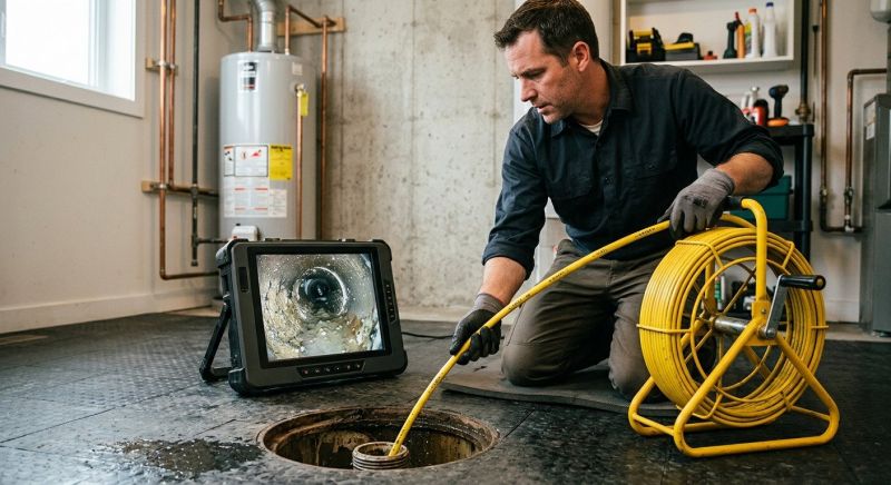 Drain Camera Inspection in Fairfax, VA