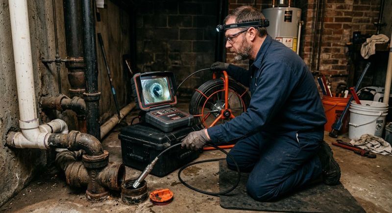 Drain Camera Inspection in Manassas, VA
