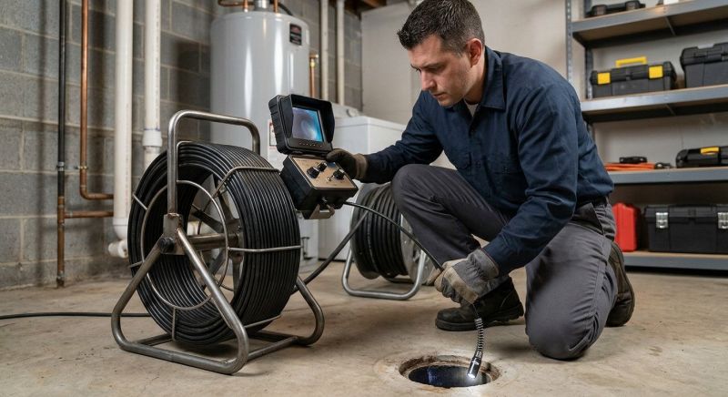 Drain Camera Inspection in Marietta, GA