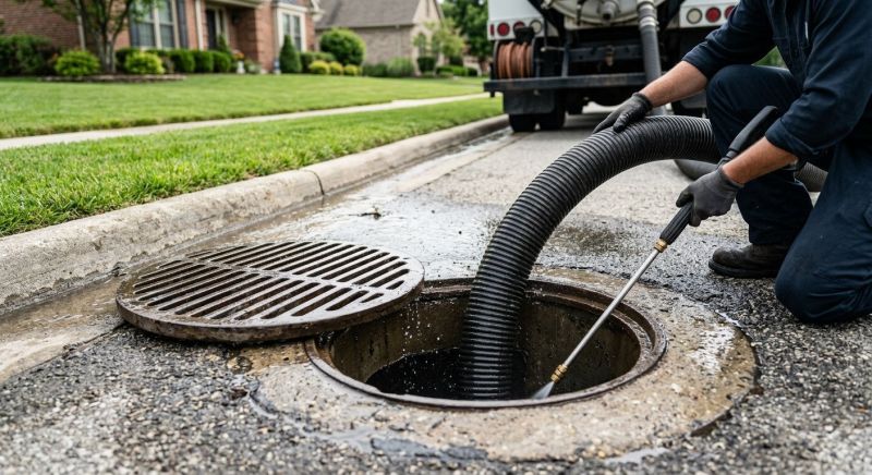 Exterior Drain Cleaning in Columbus, OH