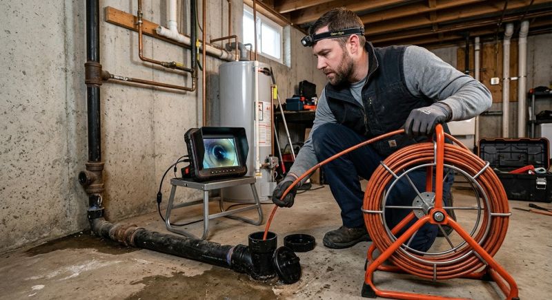 Plumbing Camera Service in Naperville, IL