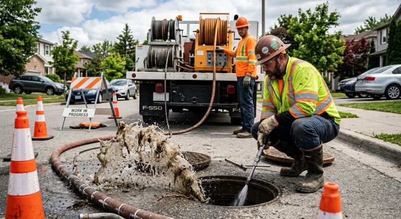 Sewer Line Clearing in Denver, CO
