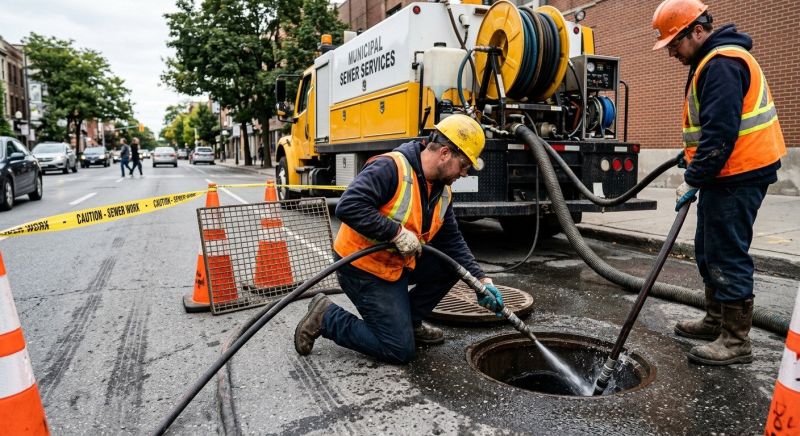 Sewer Line Clearing in Denver, CO