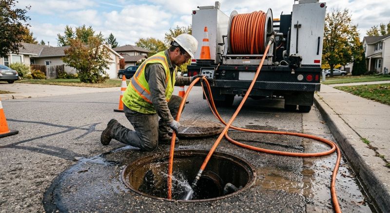 Sewer Line Hydrojetting in Denver, CO