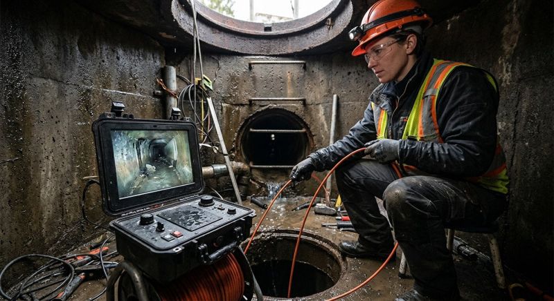 Sewer Video Inspection in Fredericksburg, VA